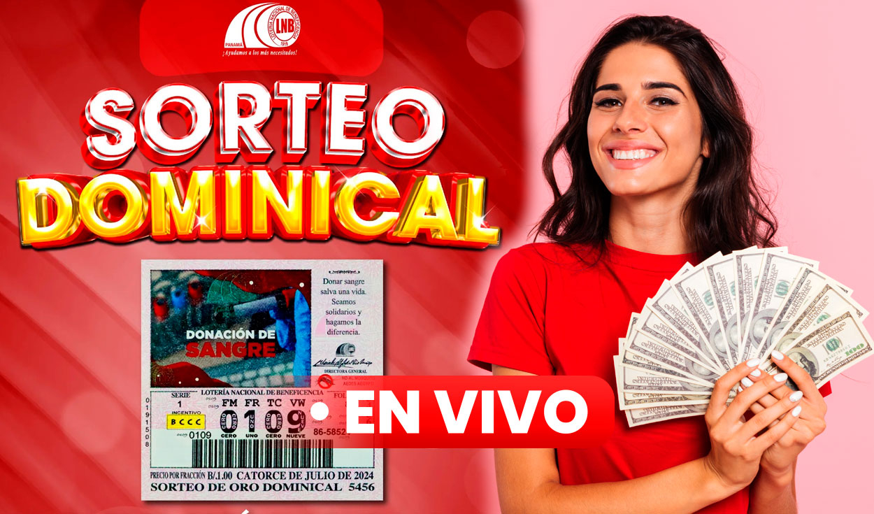 
                                 Lotería Nacional de Panamá EN VIVO: resultados del Sorteo Dominical HOY, domingo 14 de julio, vía Telemetro 
                            