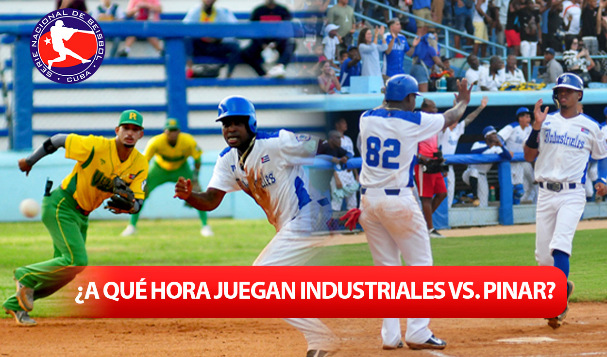 
                                 ¿A qué hora juegan Industriales vs. Pinar del Río HOY, domingo 14 de julio en la Serie Nacional? 
                            