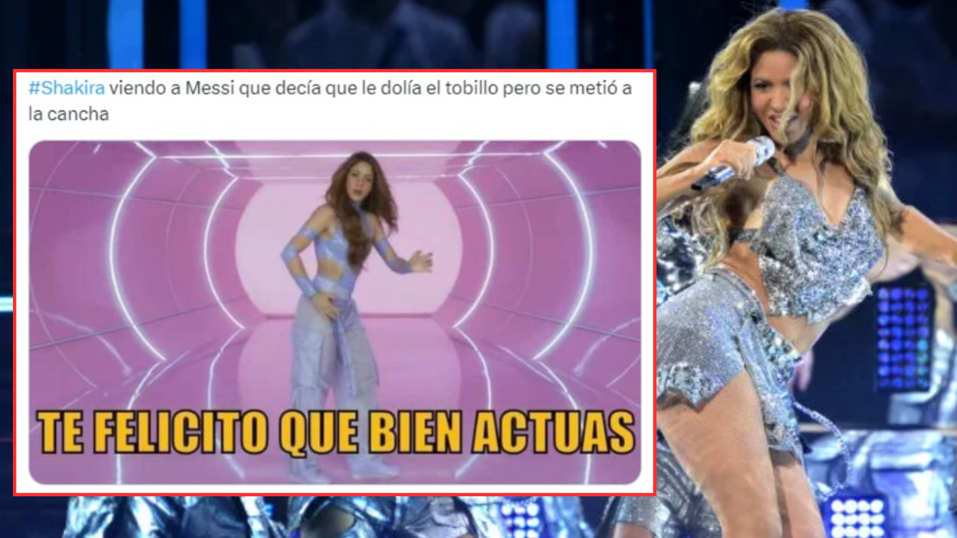 
                                 ¿Qué pasó con Shakira en clausura de la final de la Copa América? Memes  inundan las redes tras su show 
                            
