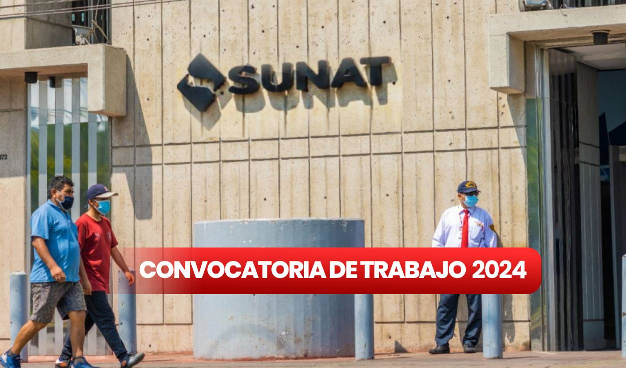 
                                 ¿Con estudios de secundaria? Sunat lanza convocatoria CAS en Lima y regiones con sueldos de hasta S/7.500 
                            