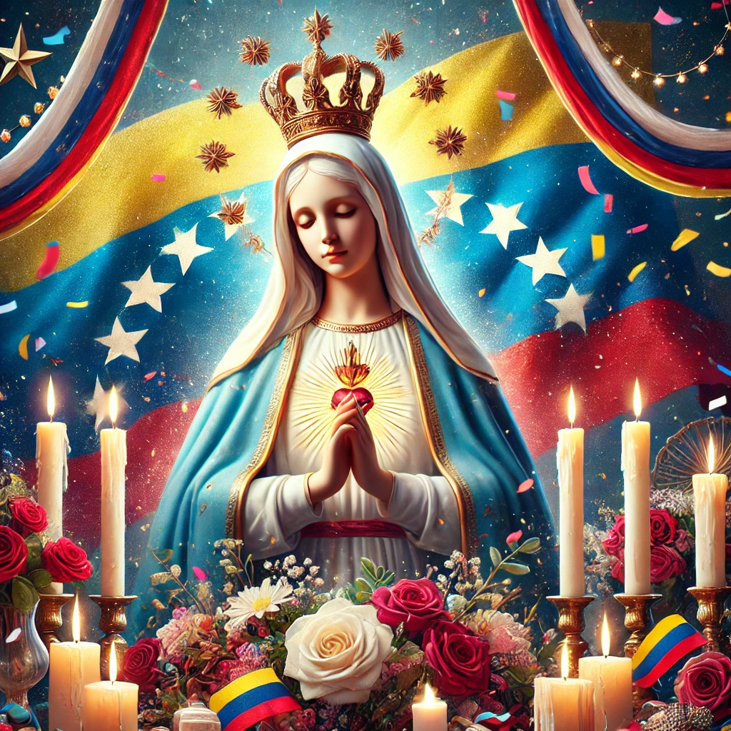 El Día de la Virgen del Carmen se celebra cada 16 de julio. Foto: Dall-E