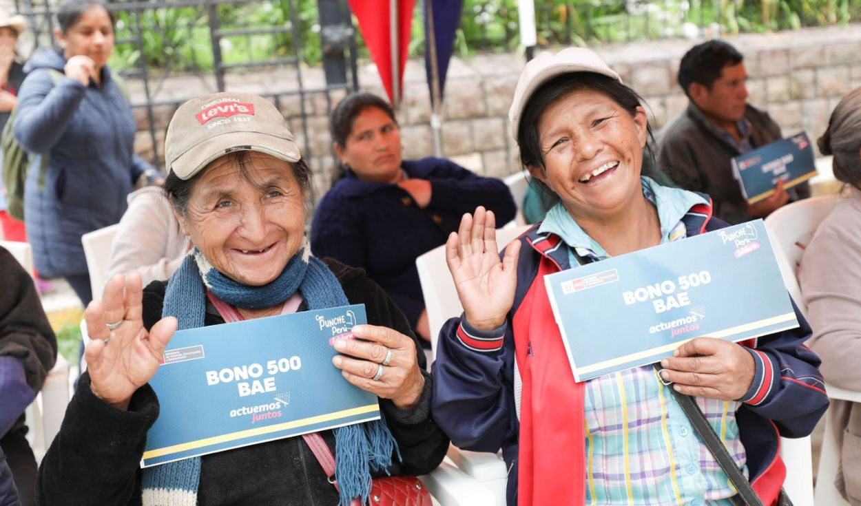 
                                 Bono S/500 en Perú: descubre si eres beneficiario y cuáles son los requisitos para acceder a monto económico 
                            
