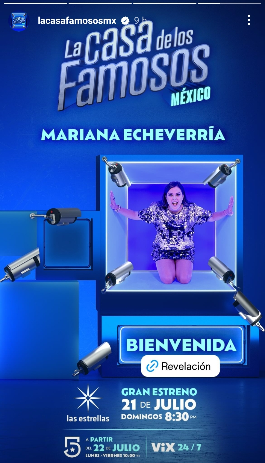 La incorporación de Mariana Echeverría a 'La Casa de los Famosos México' genera gran expectativa entre los seguidores del reality show. Foto:Instagram lacadadelosfamososmx