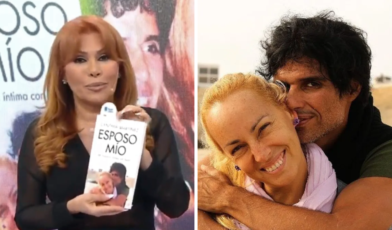 
                                 Magaly Medina se emociona al presentar el libro biográfico de la esposa de Pedro Suárez-Vértiz: “Me estrujó el corazón” 
                            
