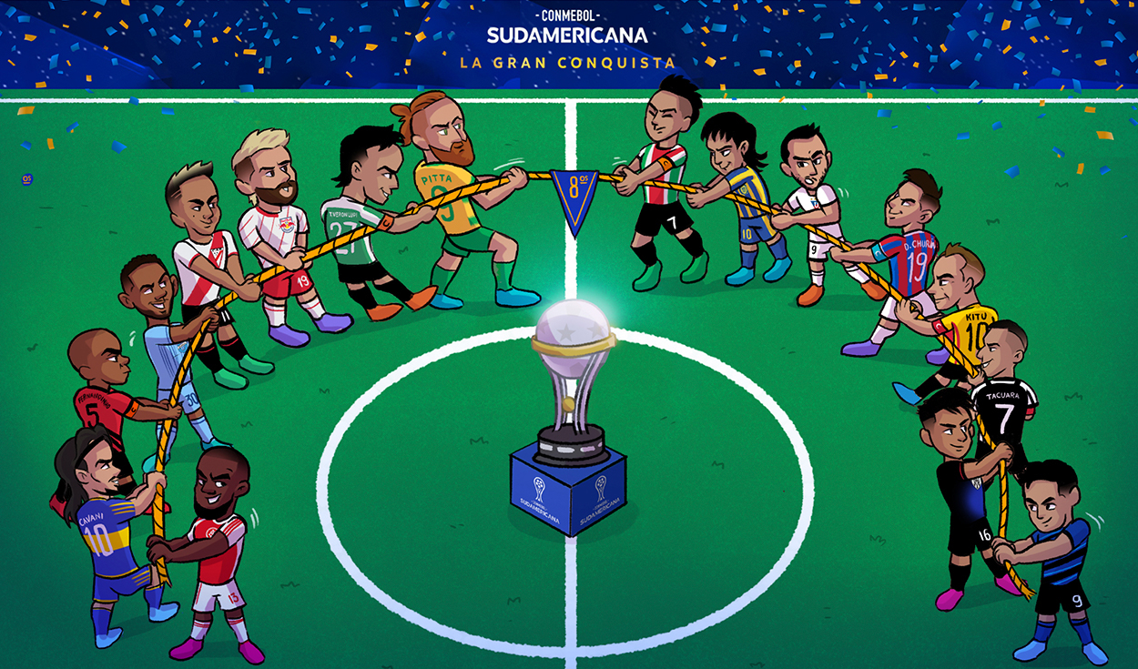 
                                 Repechaje Copa Sudamericana 2024: programación de los partidos de ida por los playoffs 
                            