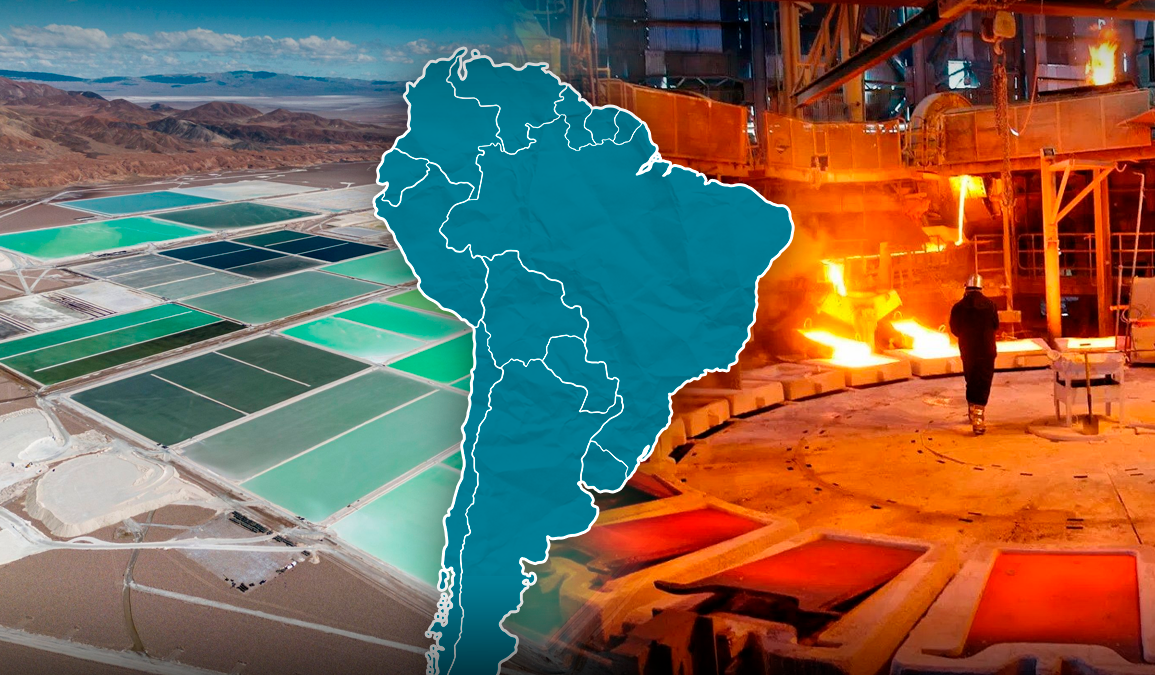 
                                 El país de Sudamérica que se convirtió en líder mundial en exportación de litio y cobre tras superar a China 
                            
