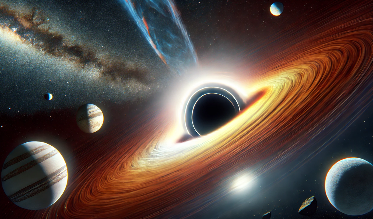 
                                 Científico explica qué sucedería si un agujero negro ingresa al sistema solar: habría uno después de Plutón 
                            