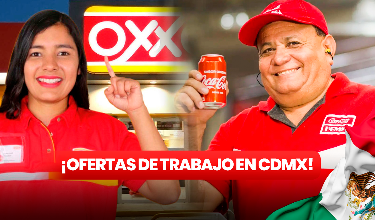 
                                 Trabajo en Ciudad de México: Coca Cola, Walmart, Oxxo y más ofrecen vacantes en Feria de Empleo, julio 2024 
                            