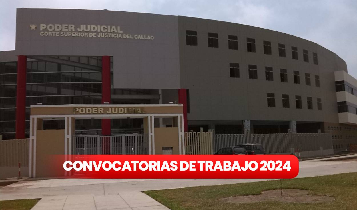 
                                 ¿Buscas trabajo? Poder Judicial abre convocatoria CAS en Lima y regiones con sueldos de hasta S/10.200 
                            