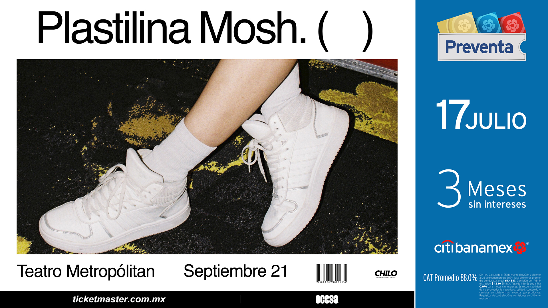 Plastilina Mosh estará en el Teatro Metropólitan con un concierto íntimo. Foto: OCESA