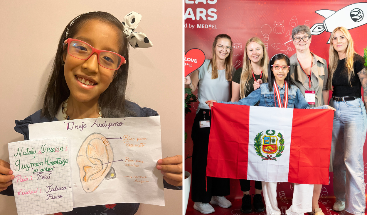
                                 Niña genio de Juliaca gana concurso global infantil con ingenioso invento y ahora representará al Perú en Austria 
                            