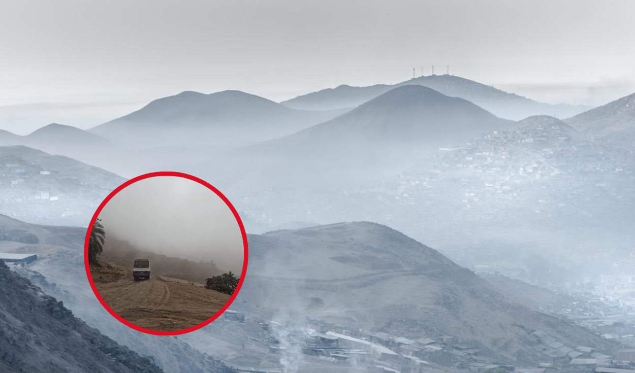
                                 ¡Temperatura baja hasta los 9 grados! El cerro de Lima con el invierno más frío: ni en SJL, ni en Comas 
                            