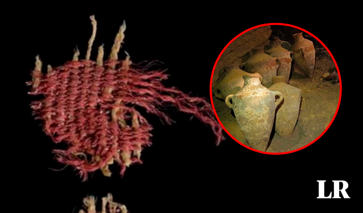 
                                 El tejido más antiguo teñido con sangre de insecto, tiene 4000 años y se encuentra en el desierto de Judea 
                            