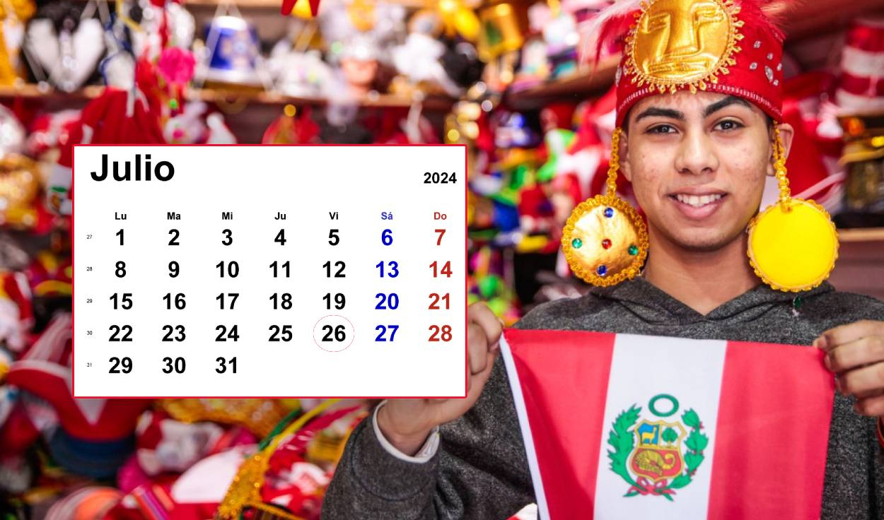 
                                 ¿El 26 de julio es feriado o día no laborable en Perú? Esto dice la norma sobre el descanso por Fiestas Patrias 
                            