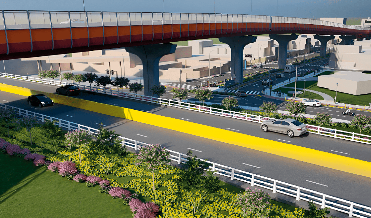 
                                 Nueva Vía Expresa Santa Rosa:  así será la autopista de acceso al Aeropuerto Internacional Jorge Chávez 
                            