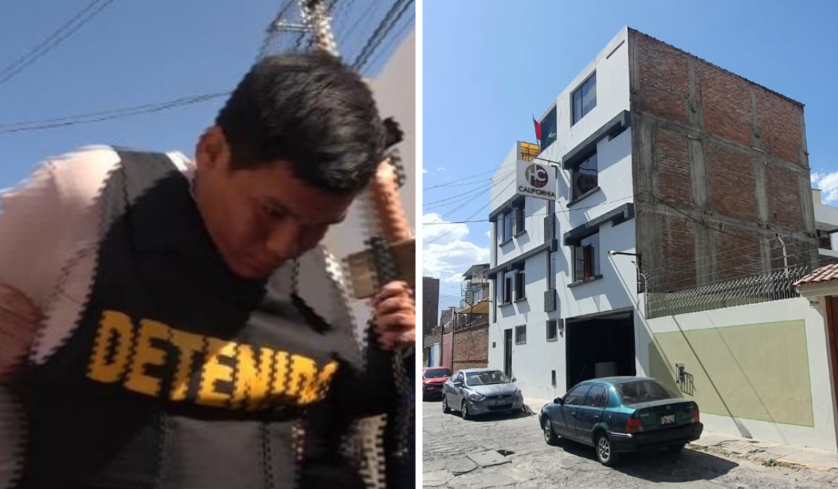 
                                 Arequipa: capturan a hombre que se hacía pasar por mujer en internet para explotar sexualmente a menores 
                            