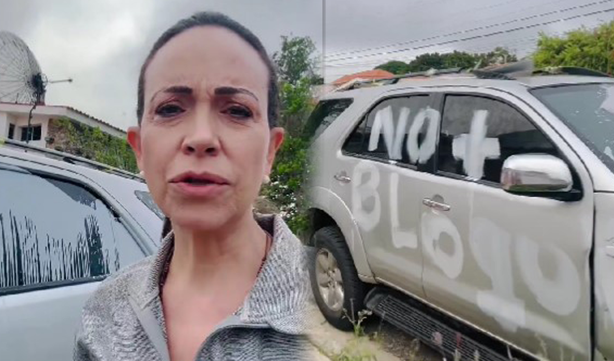 
                                 María Corina Machado denuncia atentado contra su vida y persecución del Gobierno de Maduro 
                            