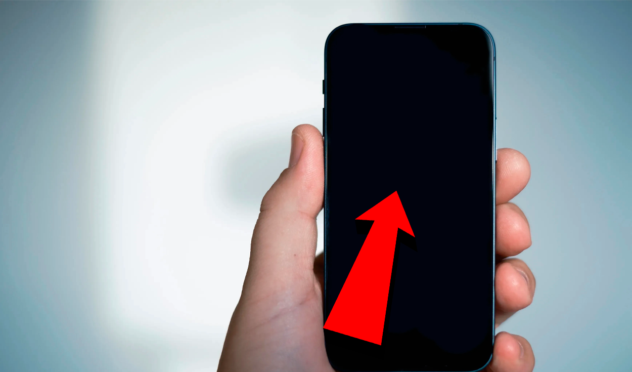 
                                 ¿Qué ocurre si deslizas hacia arriba la esquina inferior izquierda de la pantalla de tu teléfono? 
                            