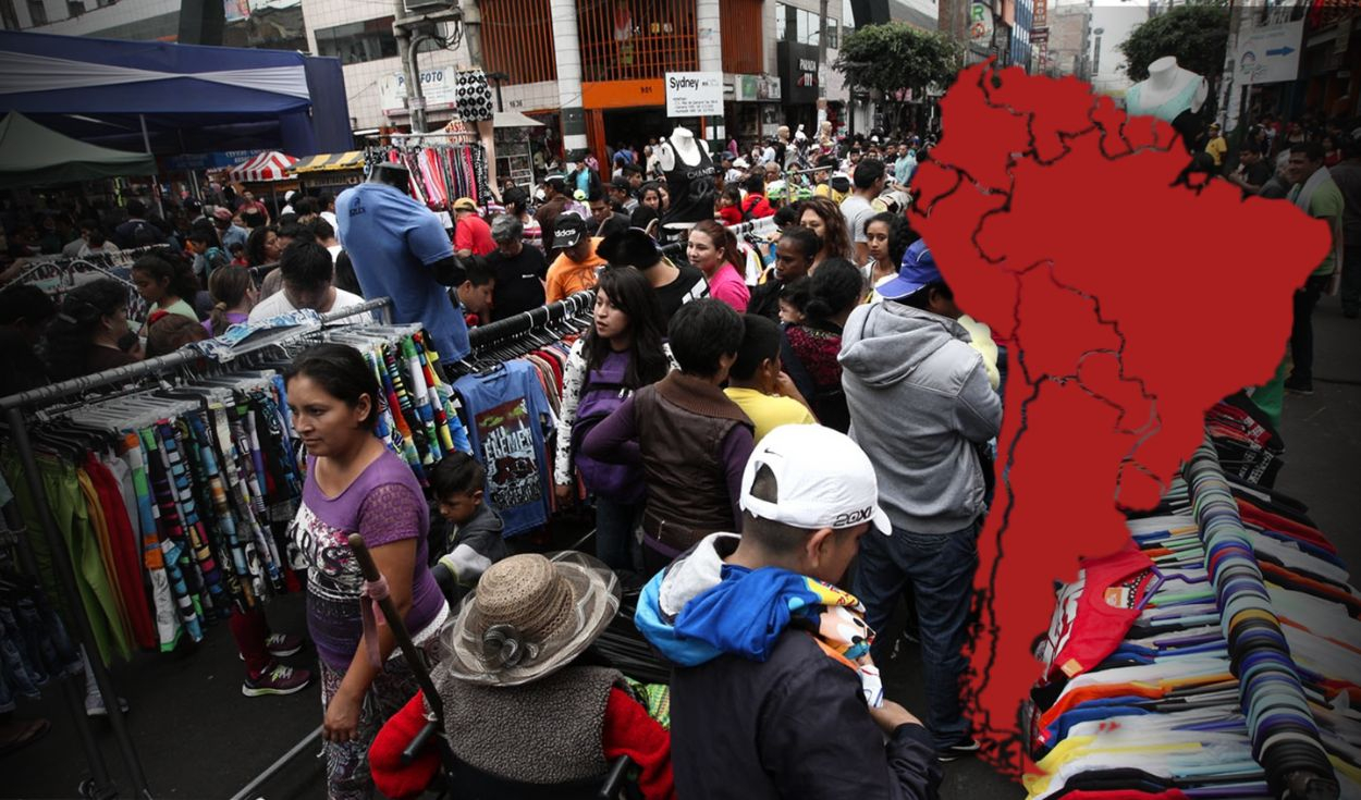 
                                 El país de Sudamérica con la mayor informalidad laboral, según la OIT: 8 de cada 10 ciudadanos trabajan al margen de la ley 
                            