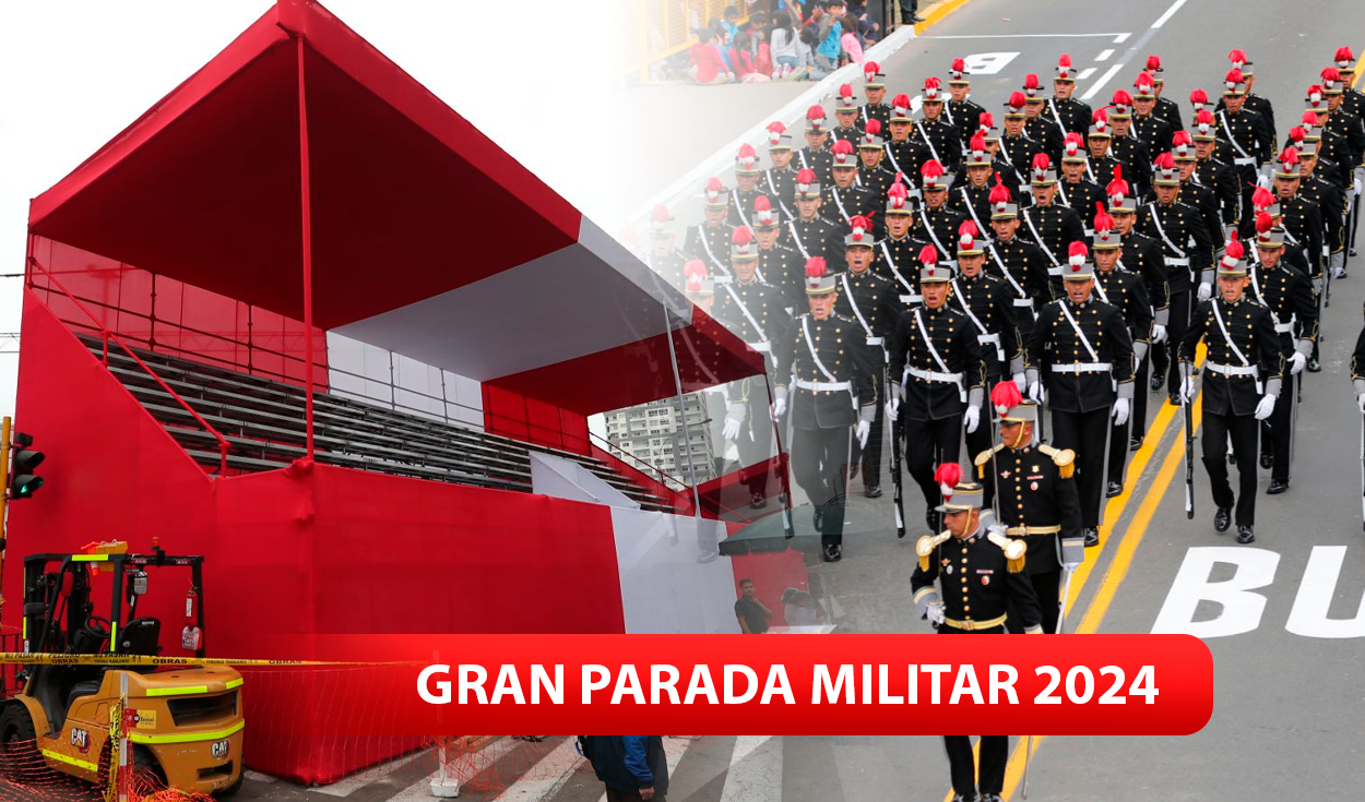 
                                 Fiestas Patrias 2024: conoce cuántos estrados habrá en la Gran Parada Cívico Militar y quiénes podrán tener acceso 
                            