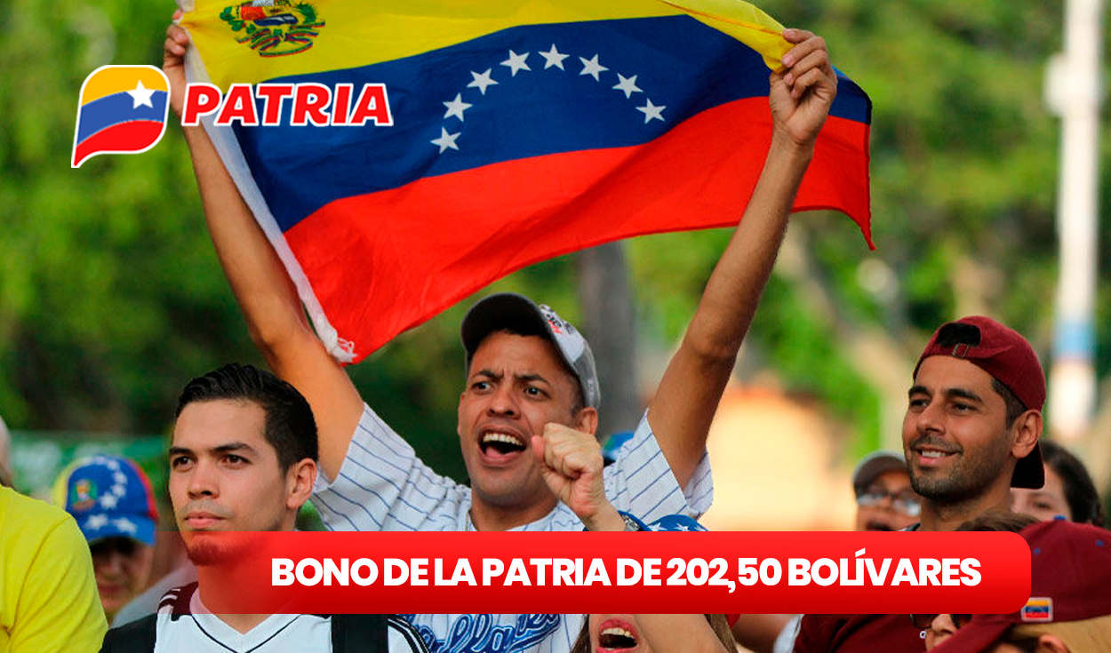 
                                 NUEVO BONO de 202,50 bolívares vía Sistema Patria: FECHA DE PAGO y cómo cobrar el SUBSIDIO en Venezuela 
                            