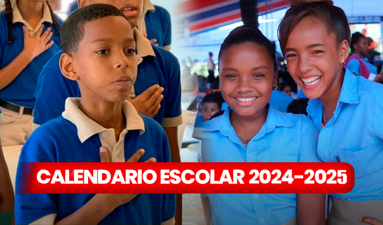 
                                 ¿Cuándo se abren las clases en República Dominicana? Conoce el Calendario Escolar 2024-25 del MINERD 
                            