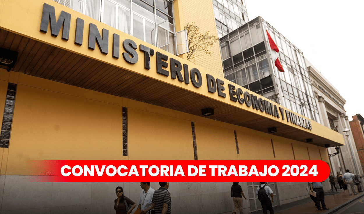 
                                 Ministerio de Economía ofrece trabajos con sueldos de hasta S/13.000 en Perú: requisitos y LINK para postular 
                            