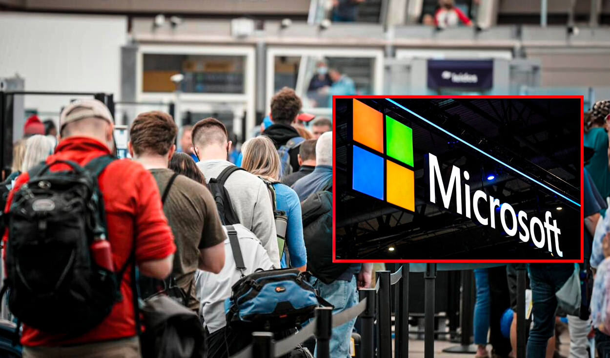 
                                 Caída mundial de Microsoft y CrowdStrike EN VIVO: último minuto de fallas en aeropuertos, bancos y empresas 
                            