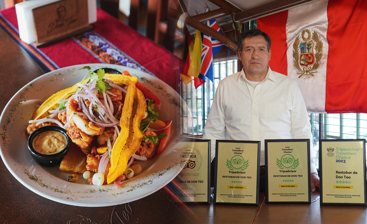 
                                 El cajamarquino que dejó la Policía para triunfar en Chile con 3 restaurantes: 