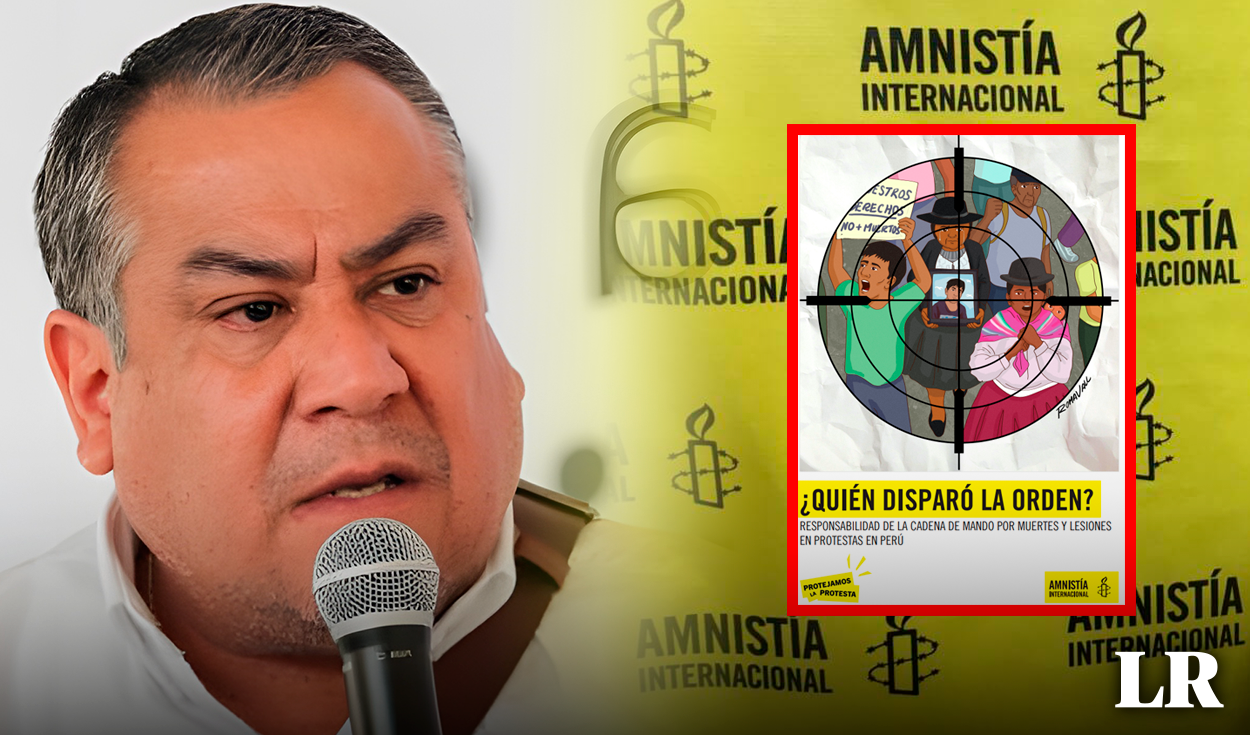 
                                 Gustavo Adrianzén minimiza informe de Amnistía Internacional: 