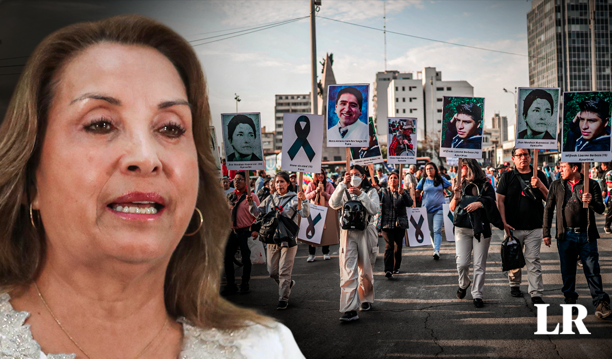 
                                 Dina Boluarte insiste que manifestaciones fueron violentas tras informe que la responsabiliza por muertes 
                            