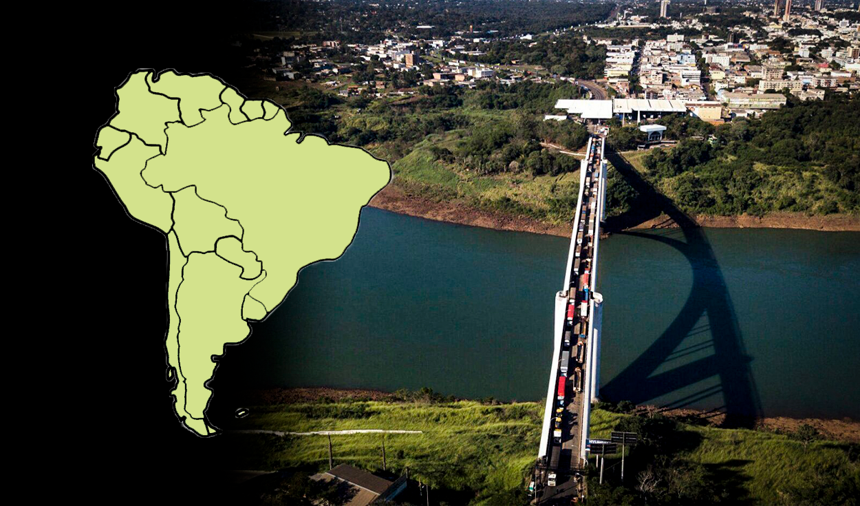 
                                 El segundo puente más grande del mundo está en Sudamérica: une a 2 países y mide más de 5.000 km 
                            