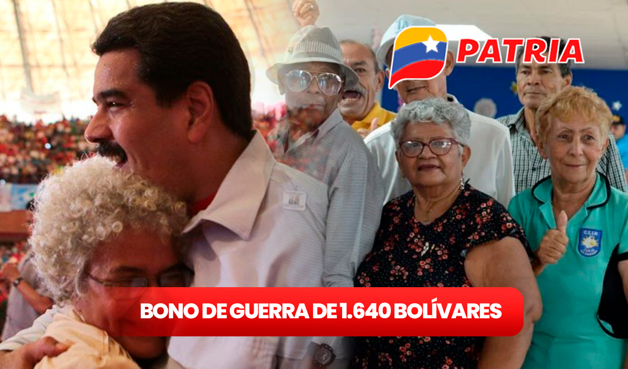 
                                 Bono de Guerra de 1.640 bolívares 2024: consulta con cédula el AUMENTO del pago de JULIO vía Patria 
                            