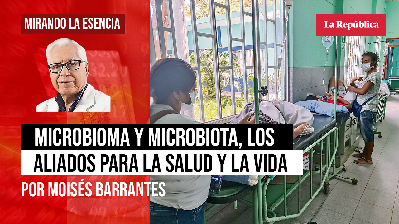 
                                 Microbioma y microbiota, los aliados para la salud y la vida, por Moisés Barrantes 
                            