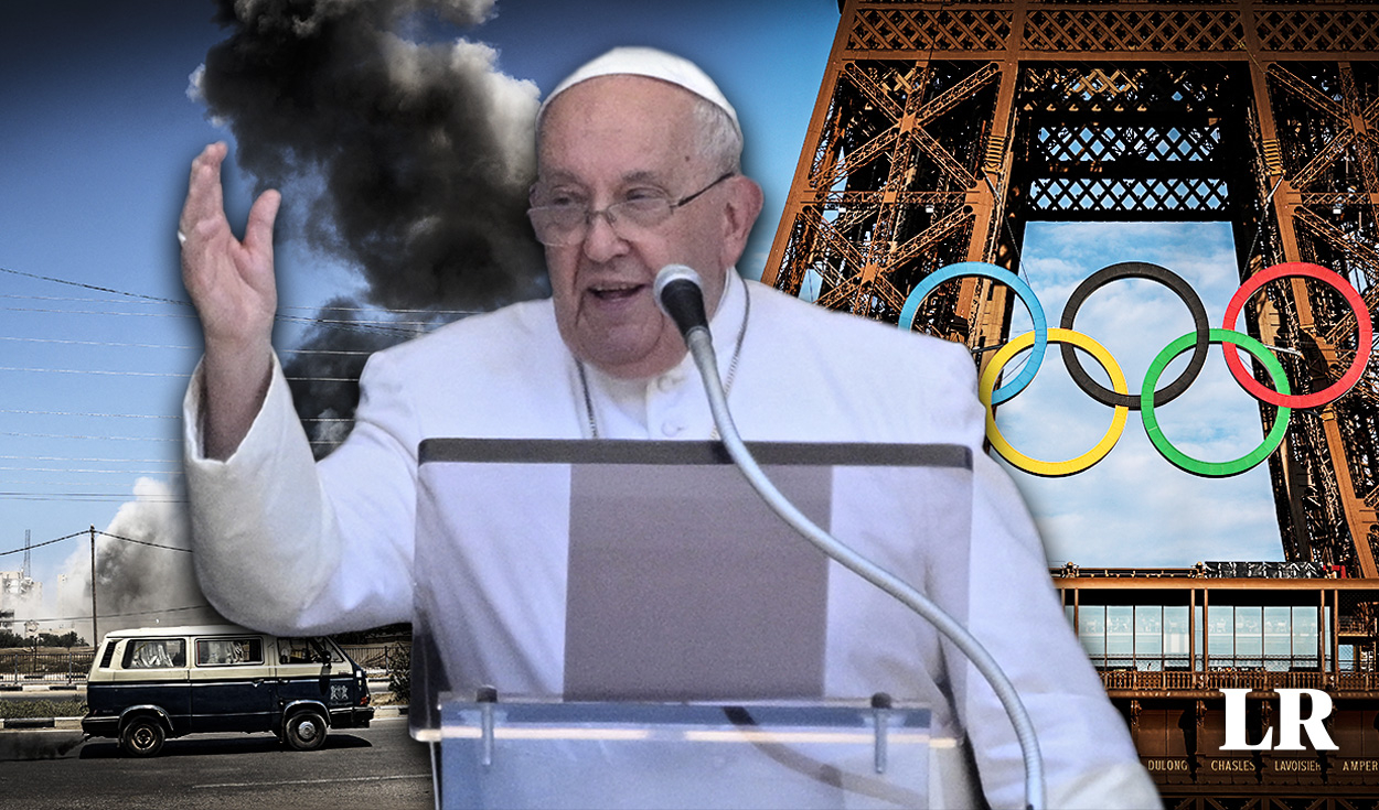
                                 Papa pide tregua de guerras previo a los Juegos Olímpicos París 2024: 