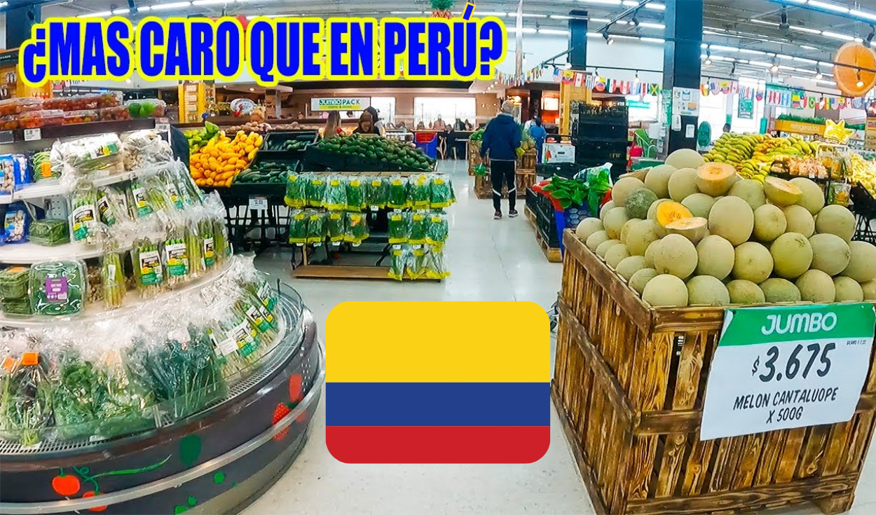 
                                 Peruano viaja a Colombia para comparar precios de alimentos: 