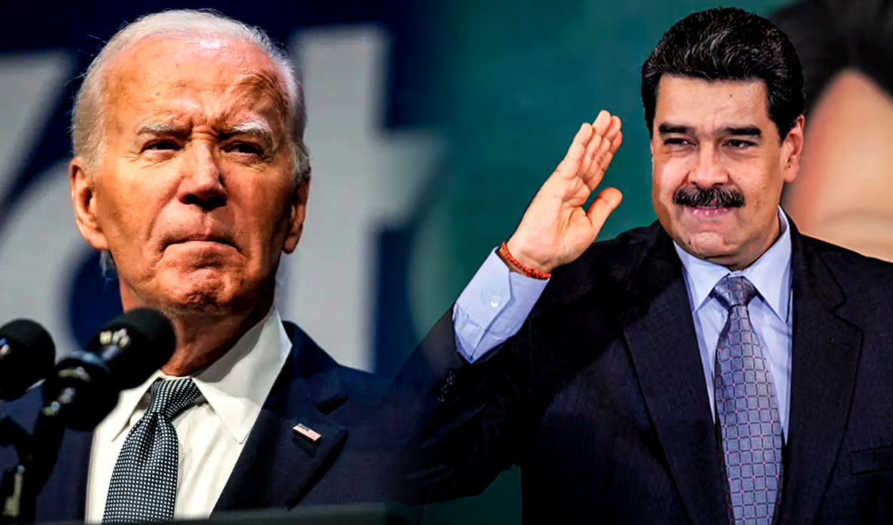 
                                 Nicolás Maduro festeja la renuncia de Biden a las elecciones de EE. UU.: 