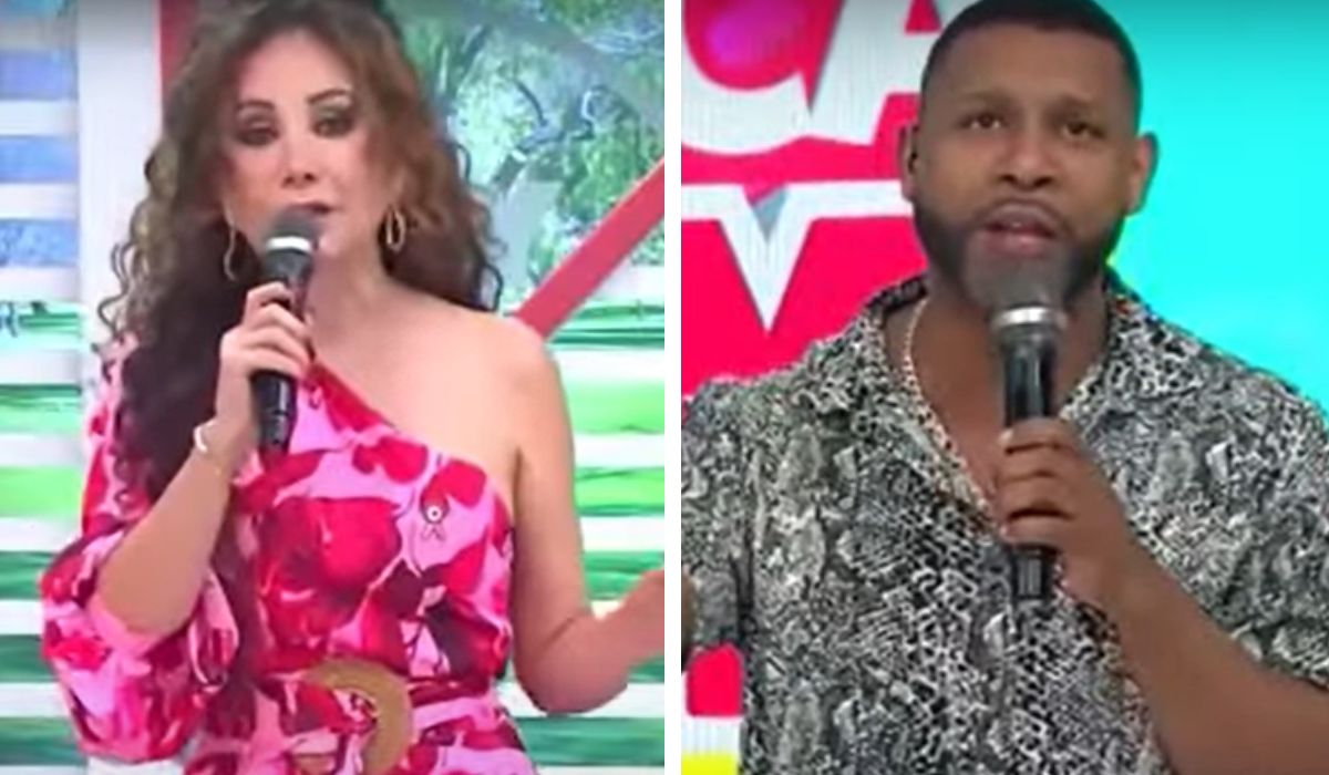 
                                 Janet Barboza le reclama en vivo a Edson Dávila por no ir a su cumpleaños: 