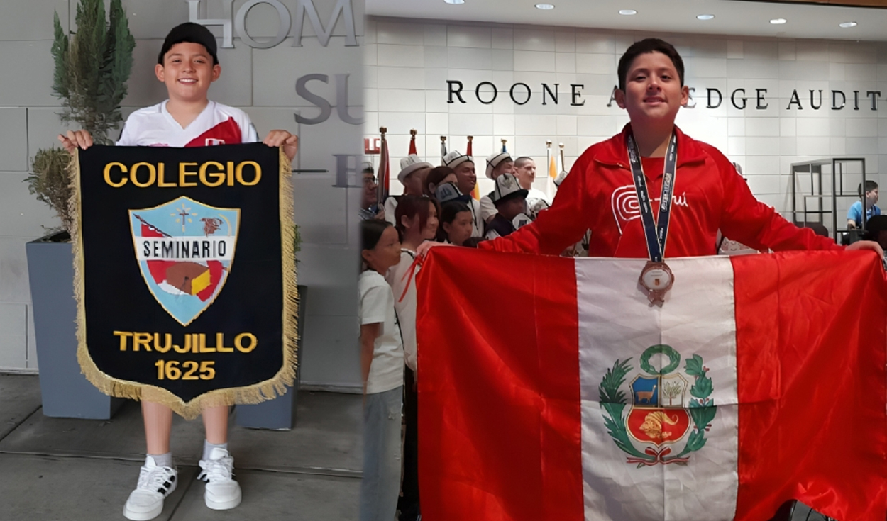 
                                 Genio trujillano de 11 años ganó 3er puesto en Olimpiada de Matemática en EE.UU.: superó a 5.000 alumnos de todo el mundo 
                            