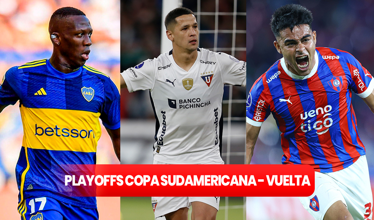 
                                 Copa Sudamericana 2024: fixture de los partidos de vuelta por el repechaje a octavos de final 
                            