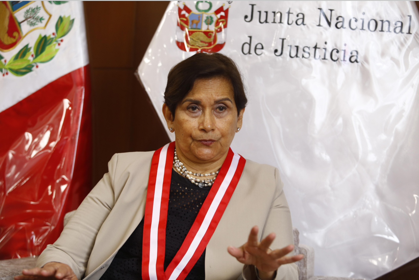
                                 TC rechaza el recurso de Inés Tello para anular medida cautelar que reestableció su suspensión en JNJ 
                            