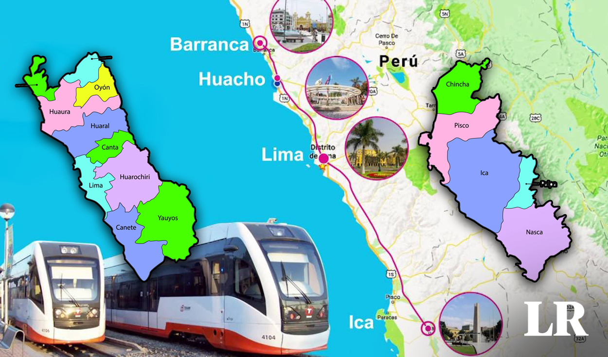 
                                 MTC: se creará tren Lima - Ica que reducirá tiempo de viaje a la mitad y se unirá con la Línea 1 
                            