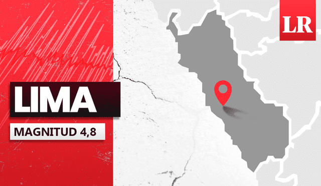 
                                 Temblor de magnitud 4.8 remeció Lima hoy, según IGP 
                            