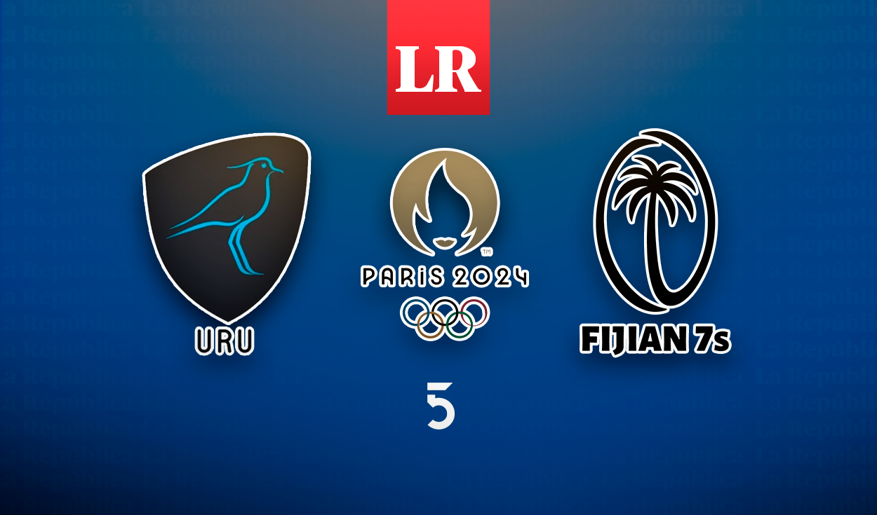 
                                 [Canal 5] Los Teros 7 vs. Fiji EN VIVO, Rugby Seven Juegos Olímpicos 2024: ¿a qué hora juega Uruguay? 
                            