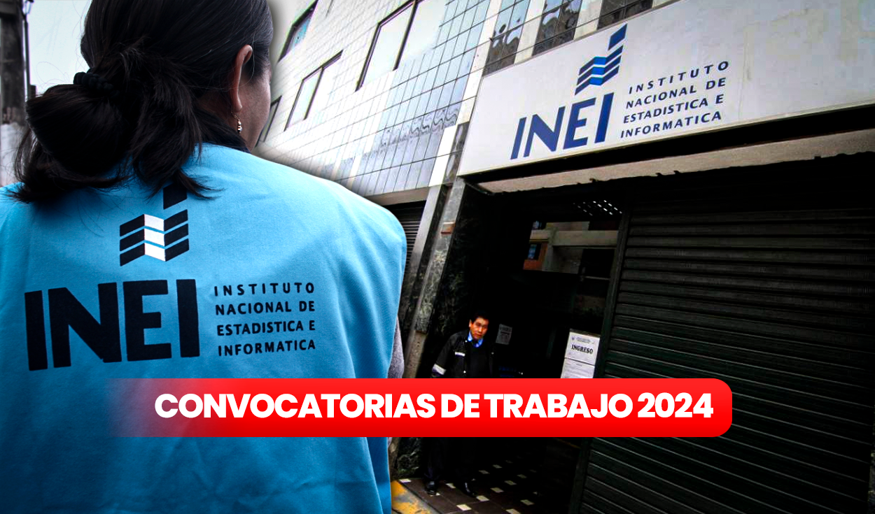 
                                 INEI abre concovocatoria de trabajo para encuestadores en Lima y regiones con sueldo de S/2.000 
                            