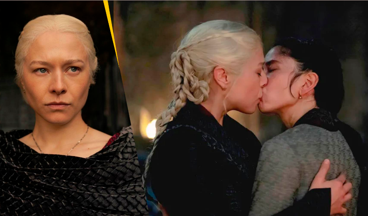 
                                 Beso entre 2 mujeres en ‘La casa del Dragón’ crea polémica: fue a pedido de la protagonista y no estaba en el guion 
                            