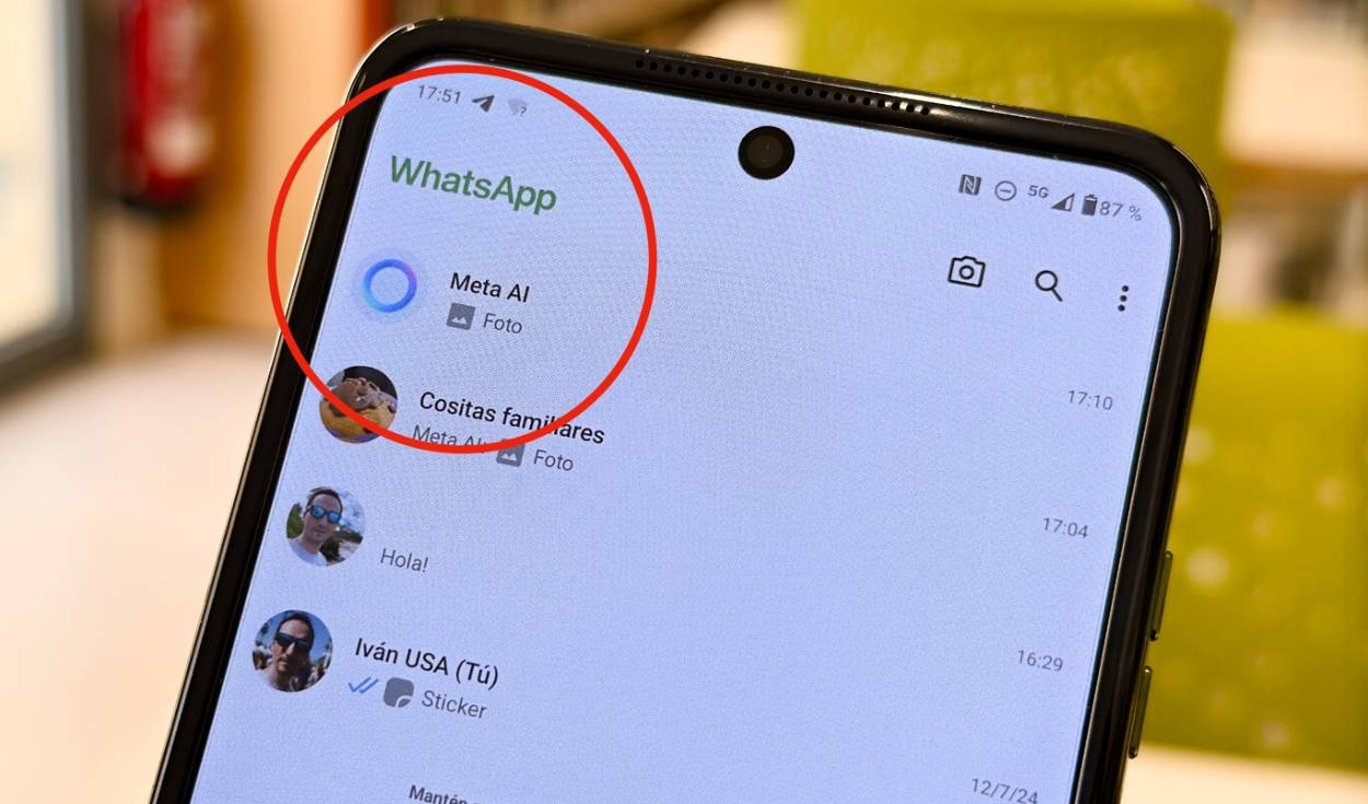 
                                 ¿Cómo desactivar Meta AI de WhatsApp? Descubre si puedes hacerlo en tu cuenta 
                            