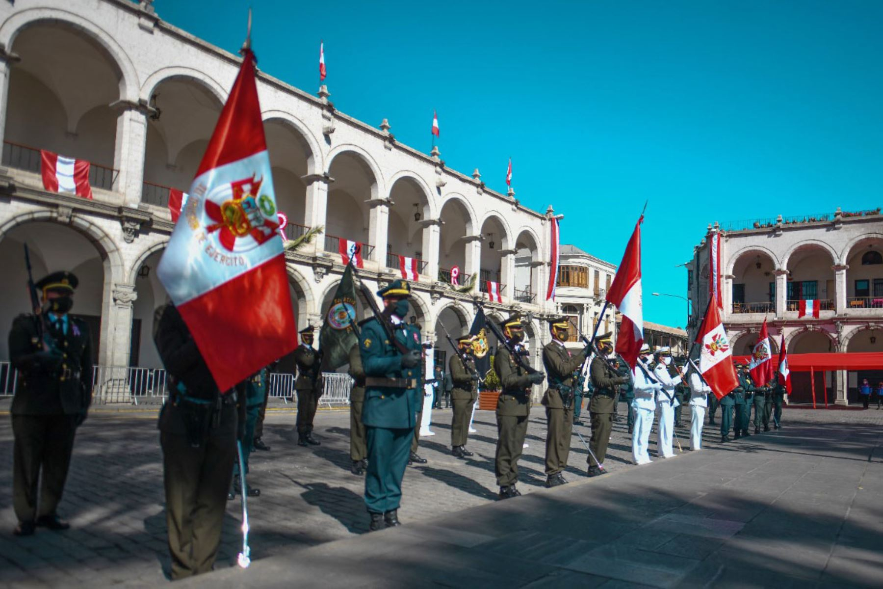Gran Desfile Militar en Arequipa