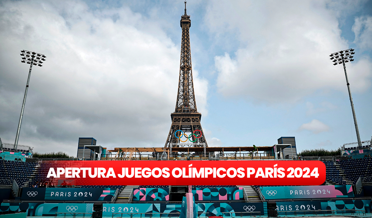 
                                 Ceremonia de Apertura París 2024: ¿a qué hora y dónde ver la inauguración de los Juegos Olímpicos? 
                            