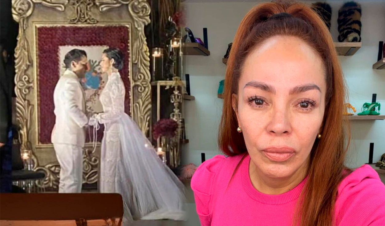 
                                 Madrina de Christian Nodal afirma no haber sido invitada a su boda con Ángela Aguilar: “No me tenían que invitar” 
                            